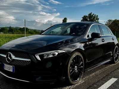 Usata Mercedes A200 150 CV (110 kW) 2019 Nero Berlina