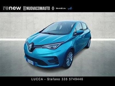 Usata Renault Zoe Zen 100 kW (136 CV) 2021 Azzurro Utilitaria