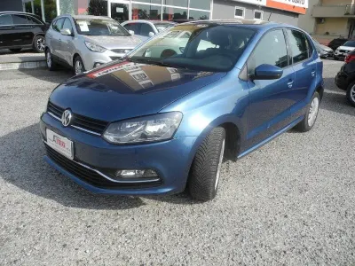 Begagnad VW Polo 90 HK (66 kW) 2015 Blå Sedan