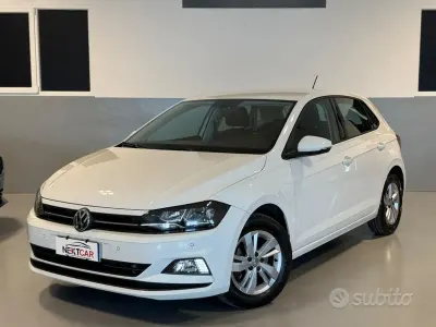 Usata VW Polo Comfortline 95 CV (69 kW) 2018 Bianco Utilitaria