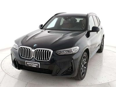 Usata BMW X3 M Sport 190 CV (139 kW) 2022 Nero metallizzato SUV