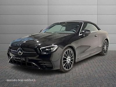 Usata Mercedes E200 Premium Plus 197 CV (144 kW) 2024 Nero Cabrio