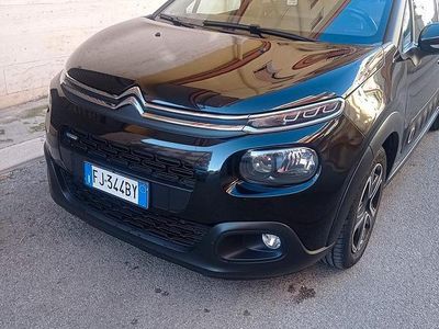 Usata Citroën C3 PureTech 82 CV (60 kW) 2017 Nero Berlina