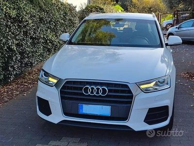 Usata Audi Q3 150 CV (110 kW) 2017 Bianco SUV