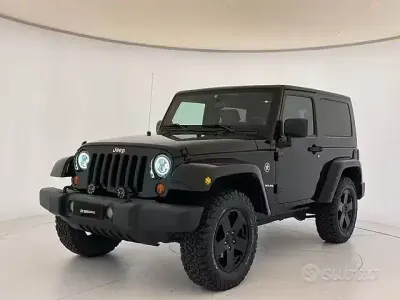 Usata Jeep Wrangler Sahara 199 CV (146 kW) 2008 Nero SUV