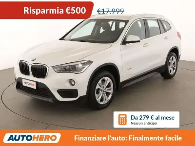 Gebraucht BMW X1 Advantage 150 PS (110 kW) 2018 Weiß SUV