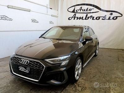 Usata Audi A3 S-Line 116 CV (85 kW) 2024 Nero Berlina