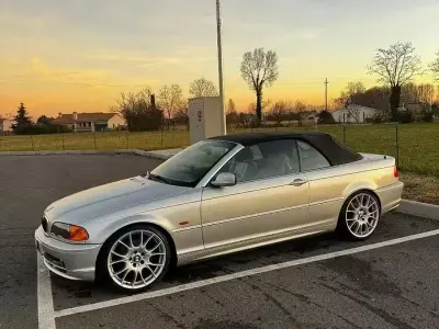 Usata BMW 325 Cabriolet Sport Line 192 CV (141 kW) 2001 Grigio Cabrio