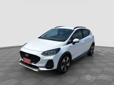 Usata Ford Fiesta Active 124 CV (91 kW) 2023 Frozen white Utilitaria