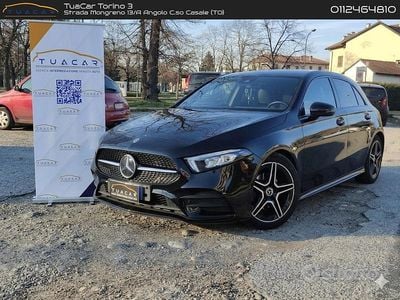 Usata Mercedes A180 AMG Line Premium Plus 116 CV (85 kW) 2021 Nero Berlina