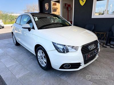 Usata Audi A1 Attraction 90 CV (66 kW) 2012 Bianco Utilitaria