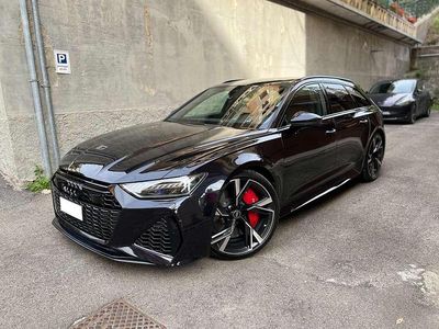 Usata Audi RS6 Ambiente 600 CV (441 kW) 2021 Nero Station wagon