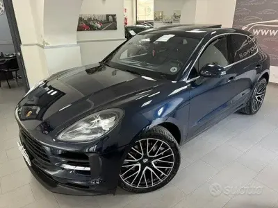 Usata Porsche Macan 245 CV (180 kW) 2020 Blu/azzurro SUV