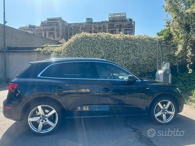 Usata Audi Q5 S-Line 150 CV (110 kW) 2019 Nero SUV