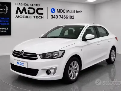 Usata Citroën C-Elysee I SELECTION 99 CV (72 kW) 2017 Bianco Berlina