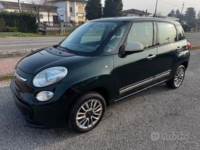 Usata Fiat 500L Lounge 80 CV (58 kW) 2014 Verde Monovolume