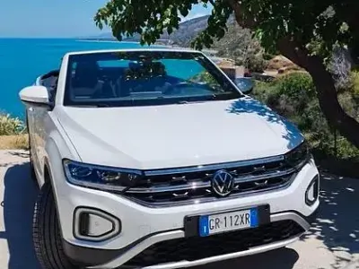 Usata VW T-Roc Cabriolet Style 110 CV (80 kW) 2023 Bianco Cabrio