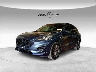 Usata Ford Kuga ST-Line 150 CV (110 kW) 2021 Blu SUV