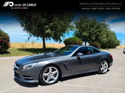 Usata Mercedes SL350 306 CV (225 kW) 2012 Grigio Cabrio