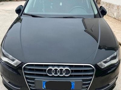 Usata Audi A3 110 CV (80 kW) 2015 Nero Berlina