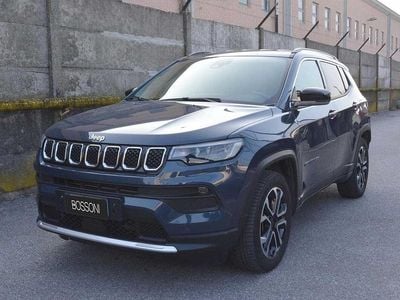 Usata Jeep Compass Limited 190 CV (139 kW) 2021 Blu SUV