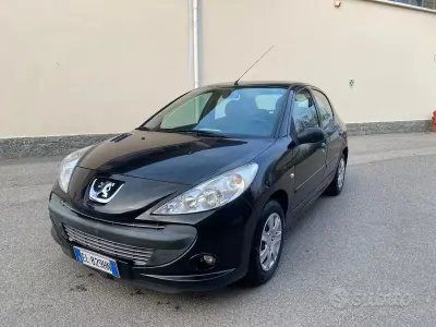 Usata Peugeot 206 60 CV (44 kW) 2012 Nero Berlina