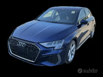 Usata Audi A3 S-Line 116 CV (85 kW) 2021 Bluazzurro Berlina
