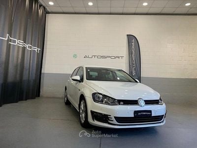 Usata VW Golf VII Highline 122 CV (89 kW) 2014 Bianco Utilitaria