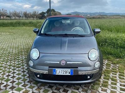 Usata Fiat 500C 95 CV (69 kW) 2011 Grigio Cabrio
