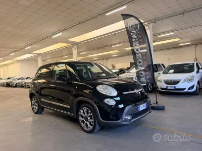 Usata Fiat 500L Trekking 85 CV (62 kW) 2014 Nero Monovolume
