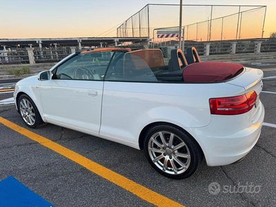 Usata Audi A3 Cabriolet Ambiente 2010 Bianco Cabrio