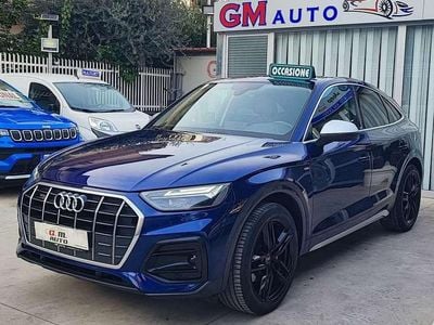Usata Audi Q5 Sportback S-Line 163 CV (119 kW) 2022 Blu/azzurro SUV