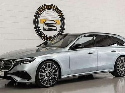 Usata Mercedes E220 AMG Line Premium Plus 197 CV (144 kW) 2024 Argento Berlina