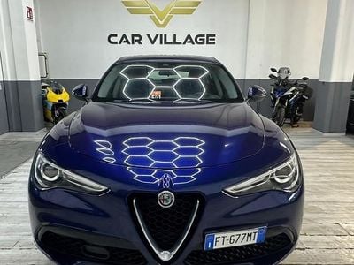 Usata Alfa Romeo Stelvio Executive 190 CV (139 kW) 2018 Blu SUV
