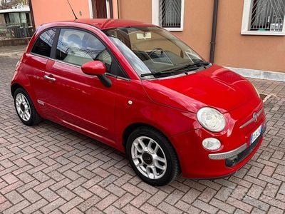 Usata Fiat 500 69 CV (50 kW) 2009 Rosso Cabrio