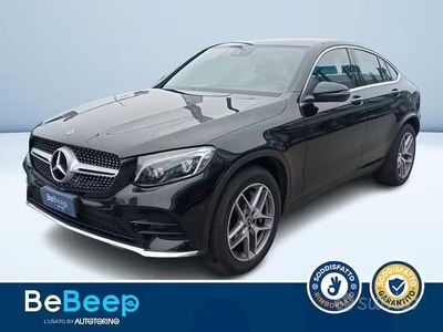 Usata Mercedes GLC250 Premium 204 CV (150 kW) 2017 Nero metallizzato Coupé
