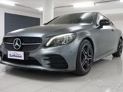 Usata Mercedes C220 Premium Plus 194 CV (142 kW) 2018 Grigio Coupé