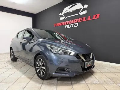 Usata Nissan Micra Tekna 90 CV (66 kW) 2019 Grigio Utilitaria
