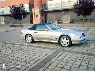 Usata Mercedes SL600 394 CV (289 kW) 1997 Argento Cabrio