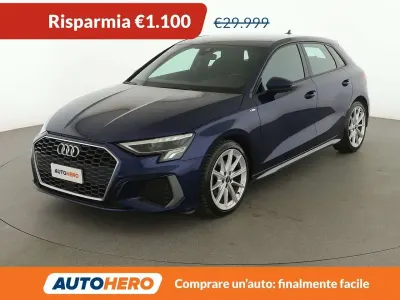 Usata Audi A3 S-Line 150 CV (110 kW) 2023 Blu/azzurro Berlina