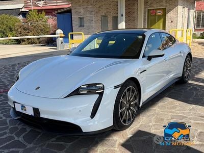 Usata Porsche Taycan 119 kW (163 CV) 2021 Bianco Berlina