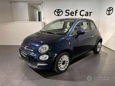 Usata Fiat 500 Dolcevita 70 CV (51 kW) 2022 Blu Berlina