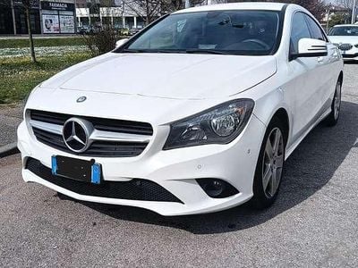 Usata Mercedes CLA200 Executive 136 CV (100 kW) 2013 Bianco Berlina