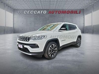 Bianco Usata 2021 Jeep Compass Limited SUV | 21.600 € (Buon prezzo)