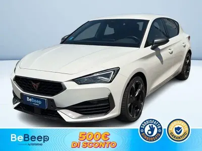 Usata Cupra Leon 150 CV (110 kW) 2024 Bianco pastello Berlina