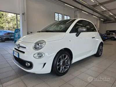 Usata Fiat 500 S 95 CV (69 kW) 2017 Bianco Berlina
