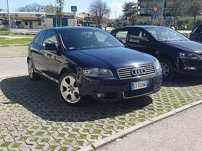 Usata Audi A3 190 CV (139 kW) 2005 Blu Utilitaria
