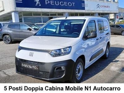 usata Fiat Doblò 1.5 BlueHdi 100CV 5P Long Doppia Cab. Mobile N1