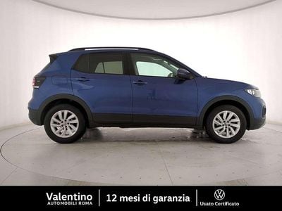 Usata VW T-Cross Style 110 CV (80 kW) 2022 Blu SUV