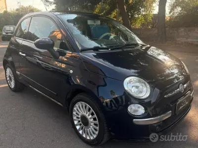 Usata Fiat 500 Lounge 69 CV (50 kW) 2012 Bluazzurro Berlina